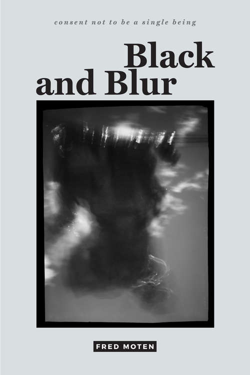 Book cover of Black and Blur