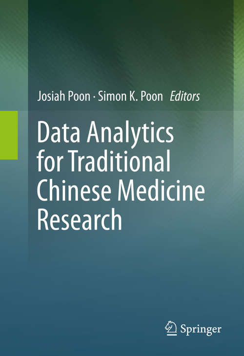 Book cover of Data Analytics for Traditional Chinese Medicine Research