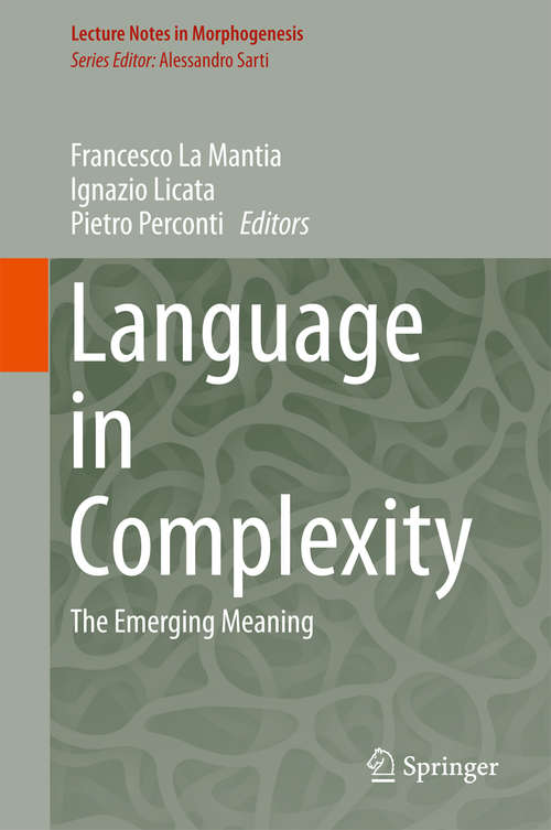 Book cover of Language in Complexity