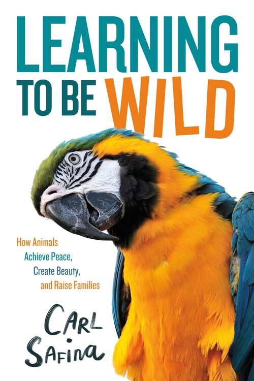 Book cover of Learning to Be Wild (A Young Reader's Adaptation): How Animals Achieve Peace, Create Beauty, and Raise Families