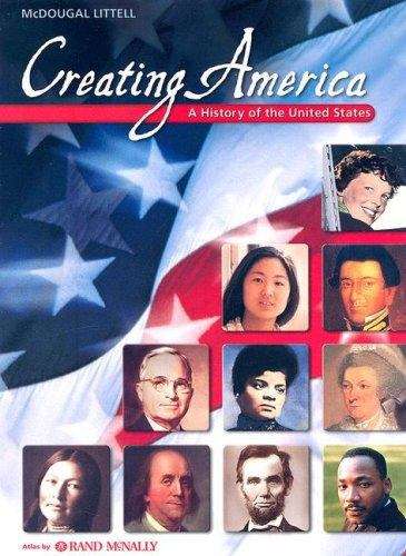 Book cover of Creating America: A History of the United States