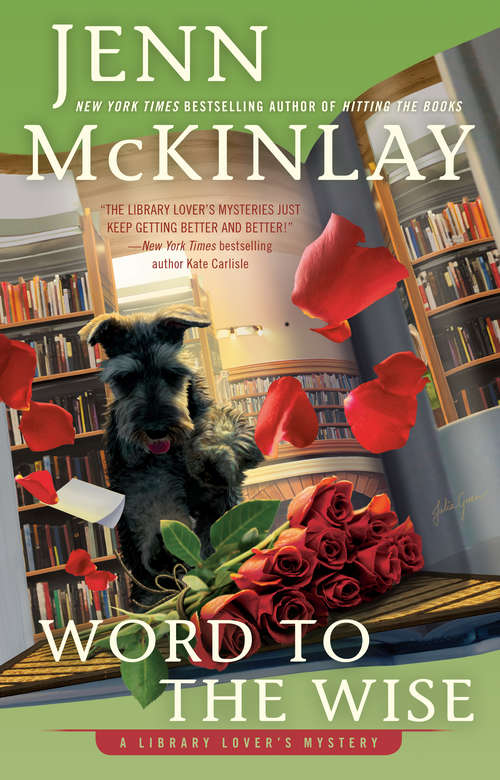 Book cover of Word to the Wise (A Library Lover's Mystery #10)