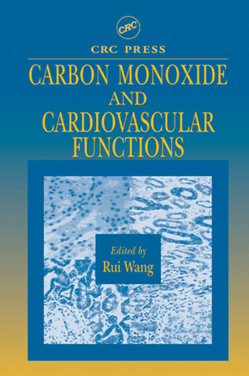 Book cover of Carbon Monoxide and Cardiovascular Functions