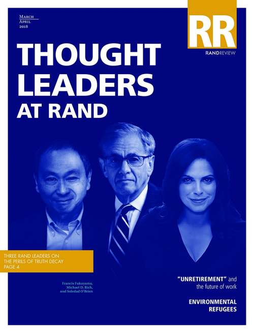 Book cover of RAND Review: March-April 2018