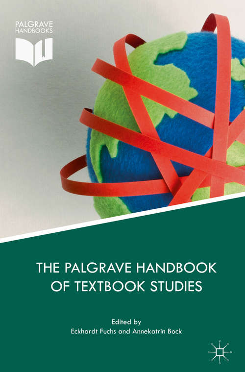 Book cover of The Palgrave Handbook of Textbook Studies