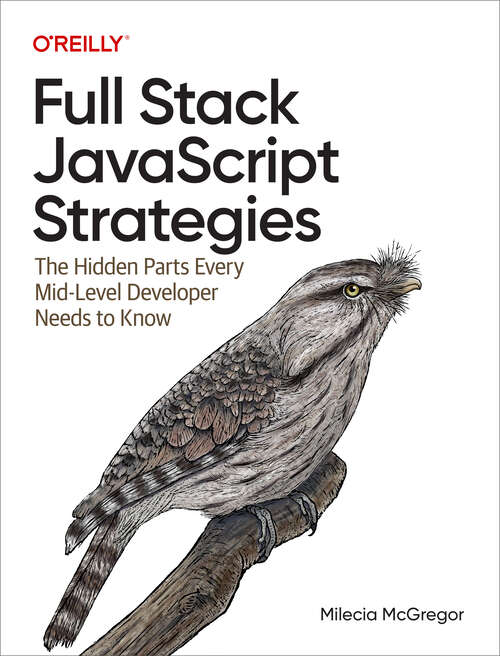 Book cover of Full Stack JavaScript Strategies (1)