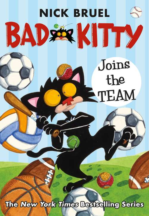 Book cover of Bad Kitty Joins the Team (Bad Kitty)