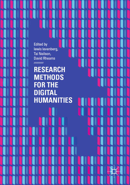 Book cover of Research Methods for the Digital Humanities (1st ed. 2018)