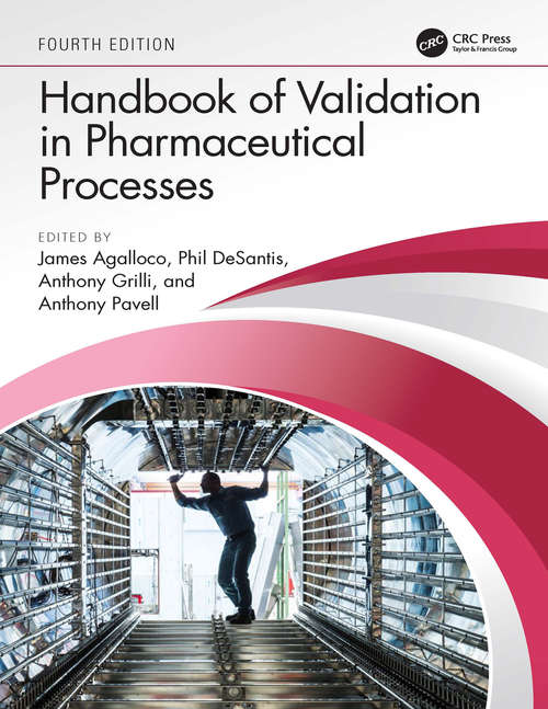 Book cover of Handbook of Validation in Pharmaceutical Processes, Fourth Edition (4)