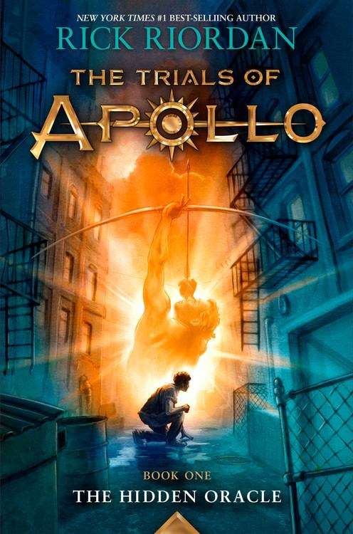 Book cover of The Hidden Oracle  (The Trials of Apollo #1)