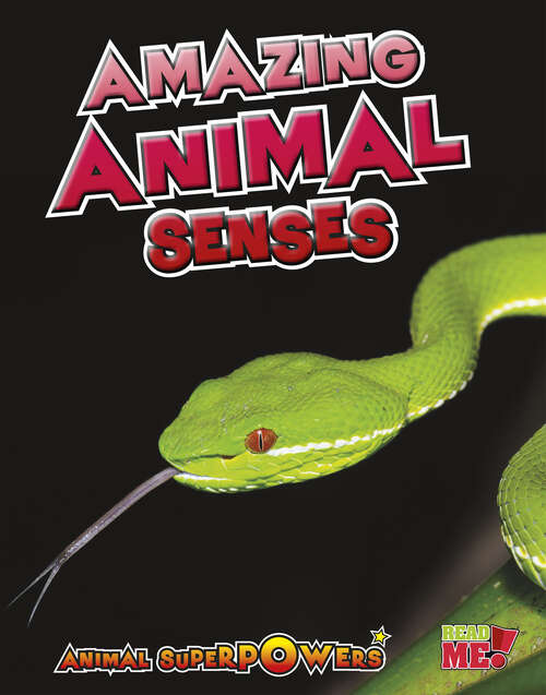 Book cover of Amazing Animal Senses (Animal Superpowers Ser.)