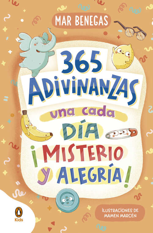 Book cover of 365 adivinanzas, una cada día: misterio y alegría