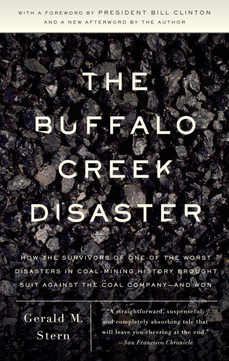 Book cover of The Buffalo Creek Disaster: How the survivors of one of the worst disasters in coal-mining history brought s uit against the coal company--and won