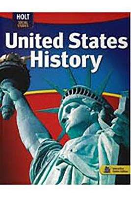 Book cover of Holt United States History and New York State History
