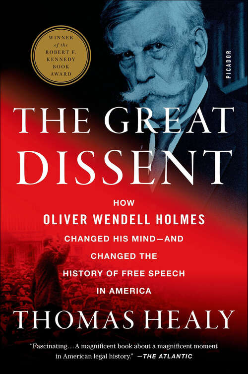Book cover of The Great Dissent: How Oliver Wendell Holmes Changed His Mind—and Changed the History of Free Speech in America