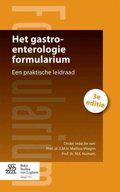 Book cover of Het gastro-enterologie formularium
