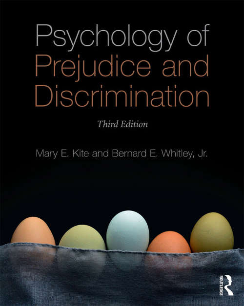 Book cover of Psychology of Prejudice and Discrimination: 3rd Edition (3)