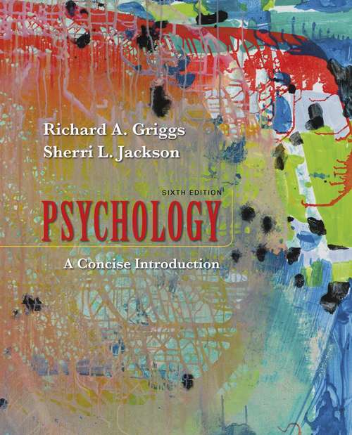 Book cover of Psychology: A Concise Introduction (Sixth Edition)