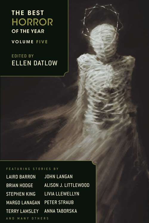 Book cover of The Best Horror of the Year Volume Five
