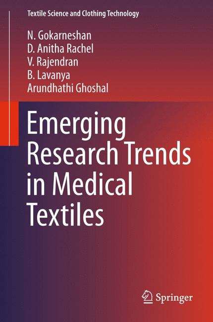 Book cover of Emerging Research Trends in Medical Textiles