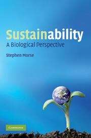 Book cover of Sustainability