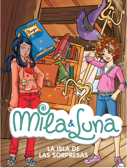 Book cover of La isla de las sorpresas (Mila & Luna #12)