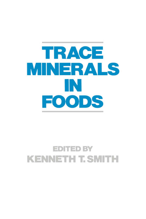 Book cover of Trace Minerals in Foods