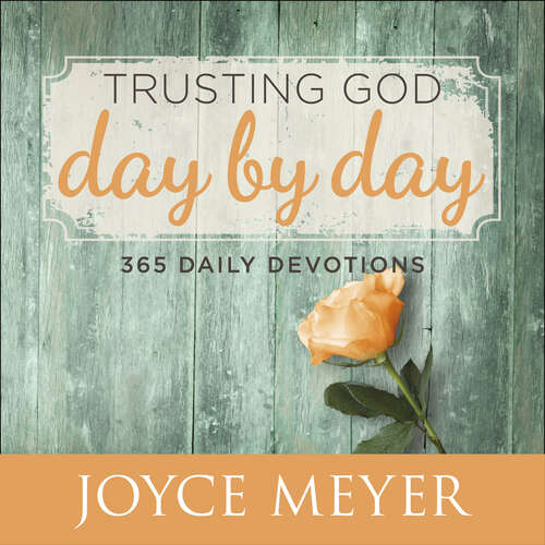 Book cover of Trusting God Day by Day: 365 Daily Devotions