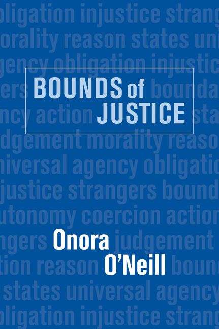 Book cover of Bounds Of Justice