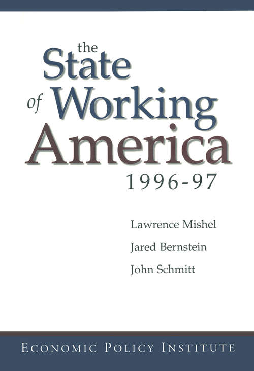 Book cover of The State of Working America: 1996-97 (4) (State Of Working America Ser.)