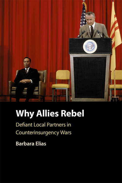 Book cover of Why Allies Rebel: Defiant Local Partners in Counterinsurgency Wars