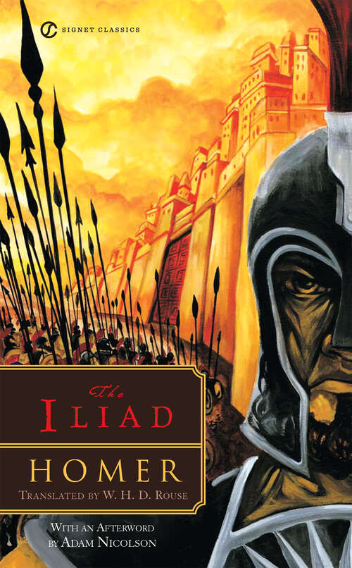 Book cover of The Iliad