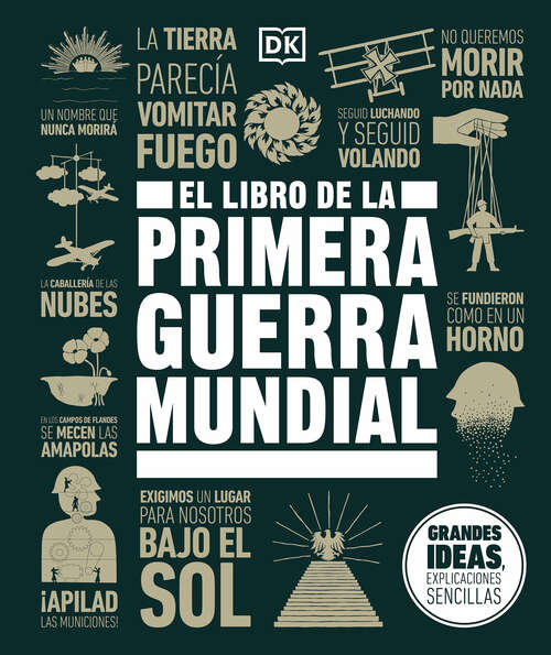 Book cover of El libro de la Primera Guerra Mundial (DK Big Ideas)