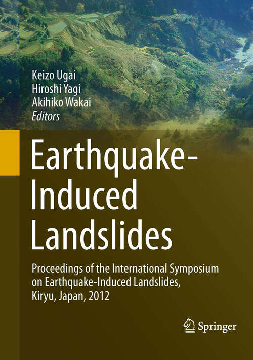 Book cover of Earthquake-Induced Landslides