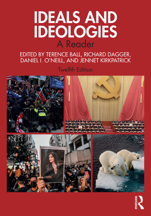 Book cover of Ideals and Ideologies: A Reader