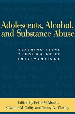 Book cover of Adolescents, Alcohol, and Substance Abuse