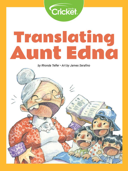 Book cover of Translating Aunt Edna