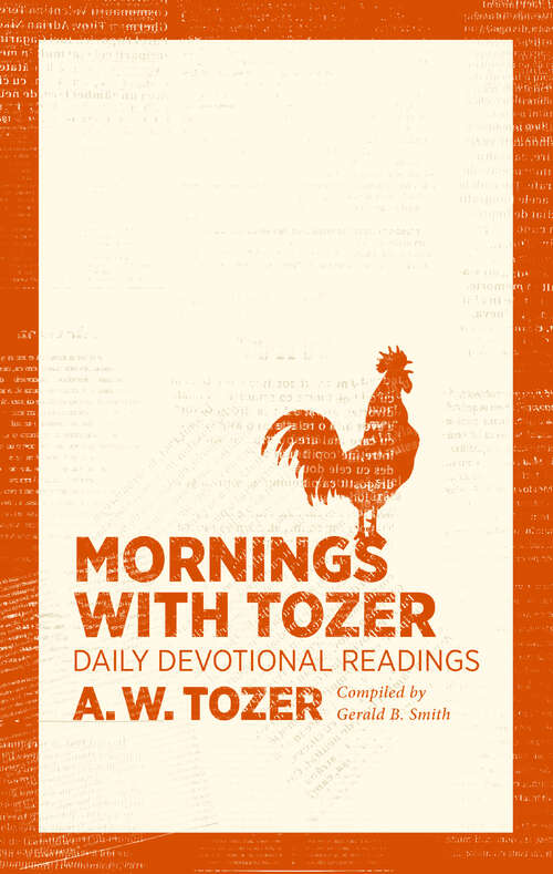 Book cover of Mornings with Tozer: Daily Devotional Readings