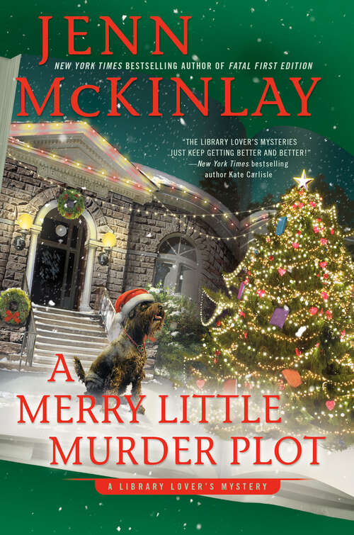 Book cover of A Merry Little Murder Plot (A Library Lover's Mystery #15)