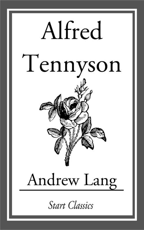 Book cover of Alfred Tennyson