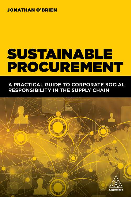 Book cover of Sustainable Procurement: A Practical Guide to Corporate Social Responsibility in the Supply Chain