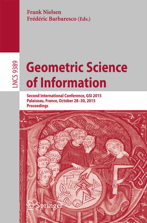 Book cover of Geometric Science of Information