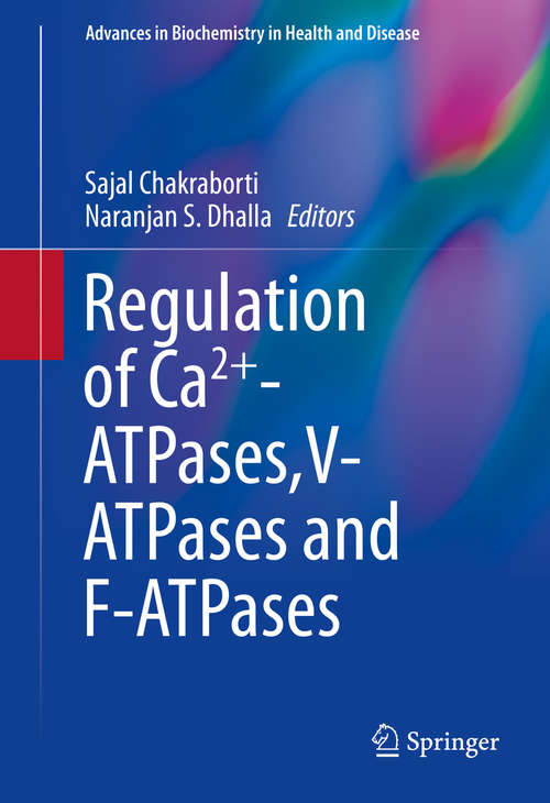 Book cover of Regulation of Ca2+-ATPases,V-ATPases and F-ATPases