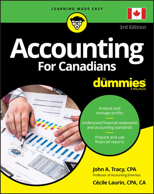 Book cover of Accounting For Canadians For Dummies (Second Edition)