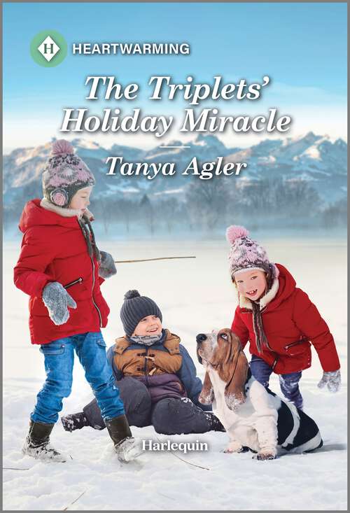 Book cover of The Triplets' Holiday Miracle: A Clean and Uplifting Romance (Original) (A Violet Ridge Novel)