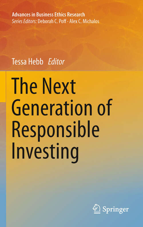 Book cover of The Next Generation of Responsible Investing