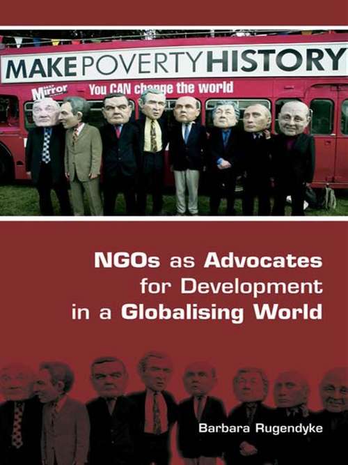 Book cover of NGOs as Advocates for Development in a Globalising World