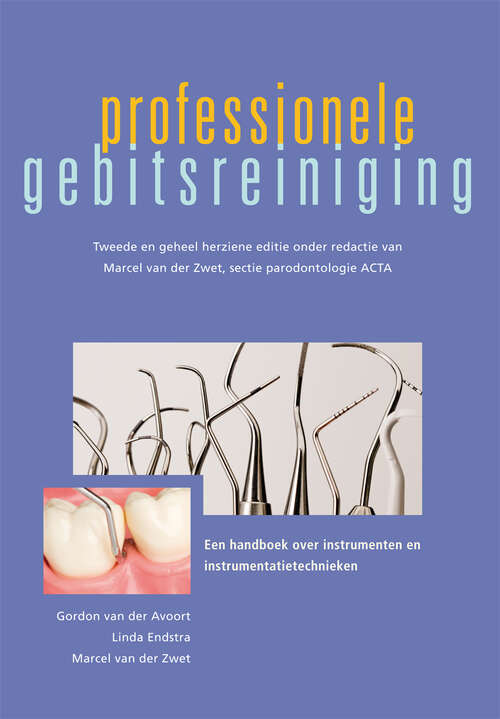 Book cover of Professionele gebitsreiniging