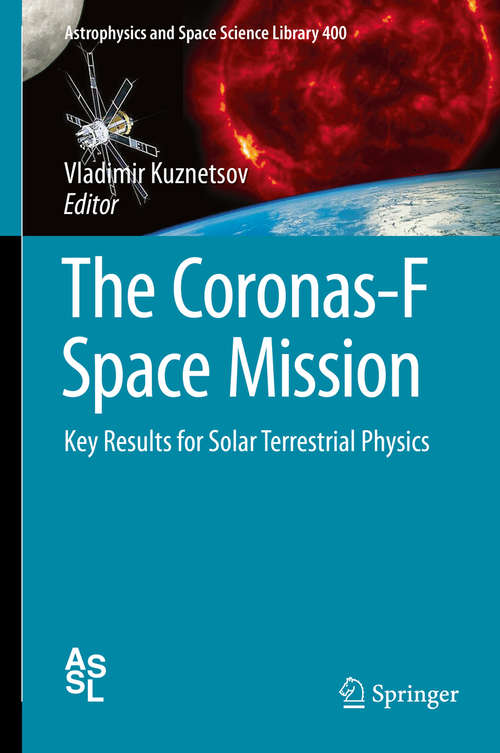 Book cover of The Coronas-F Space Mission