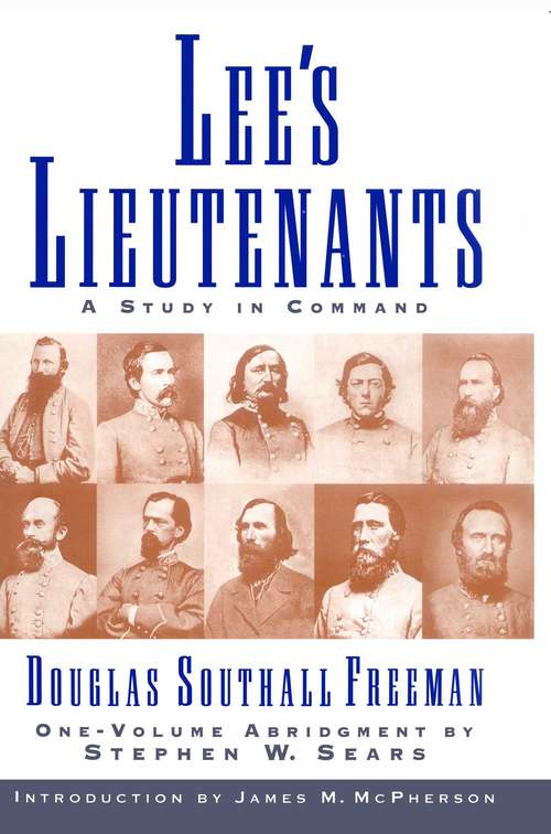 Book cover of Lees Lieutenants 3 Volume Abridged